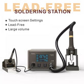 BAKU BA-9852 Digital ESD Hot Air Gun Soldering Station Welding Solder Iron